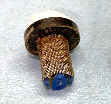 Nozzle strainer
